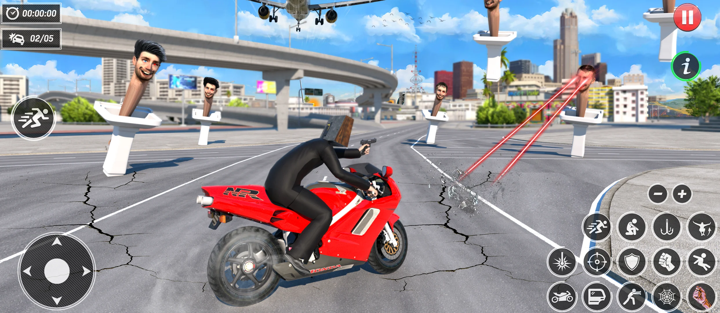 Toilet Games-3D Toilet Monster Screenshot 6