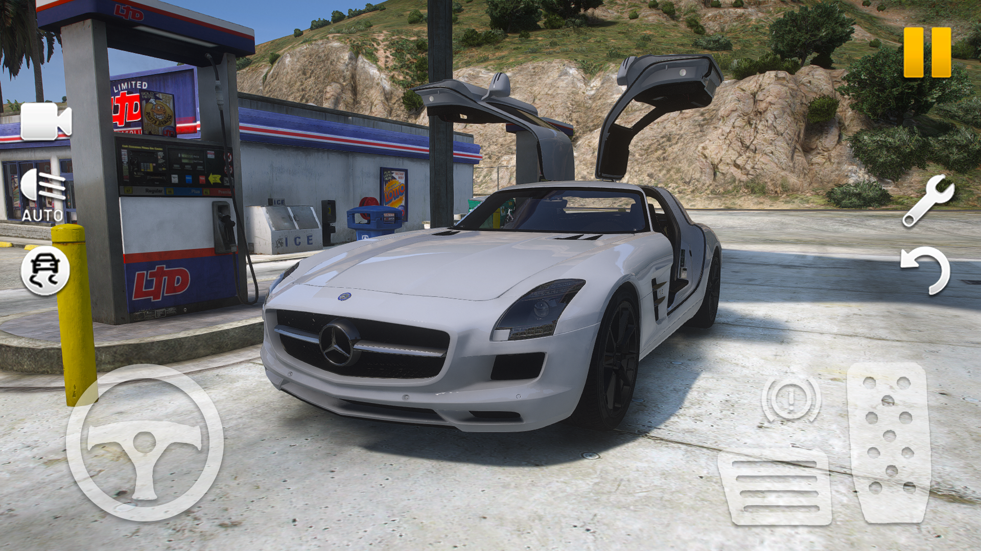 Mercedes SLS Driving Simulator Screenshot 3