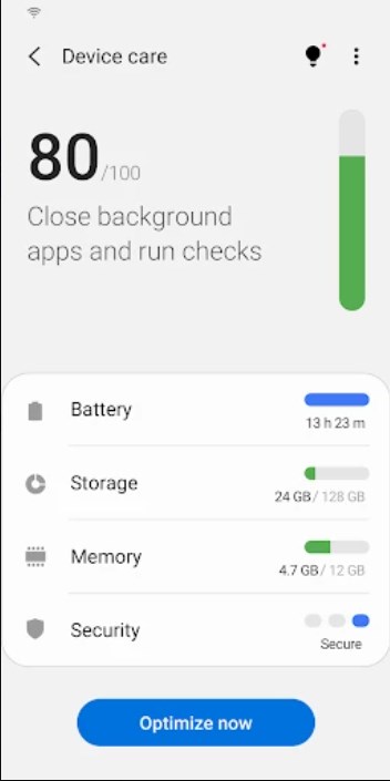 Device Care Screenshot 2