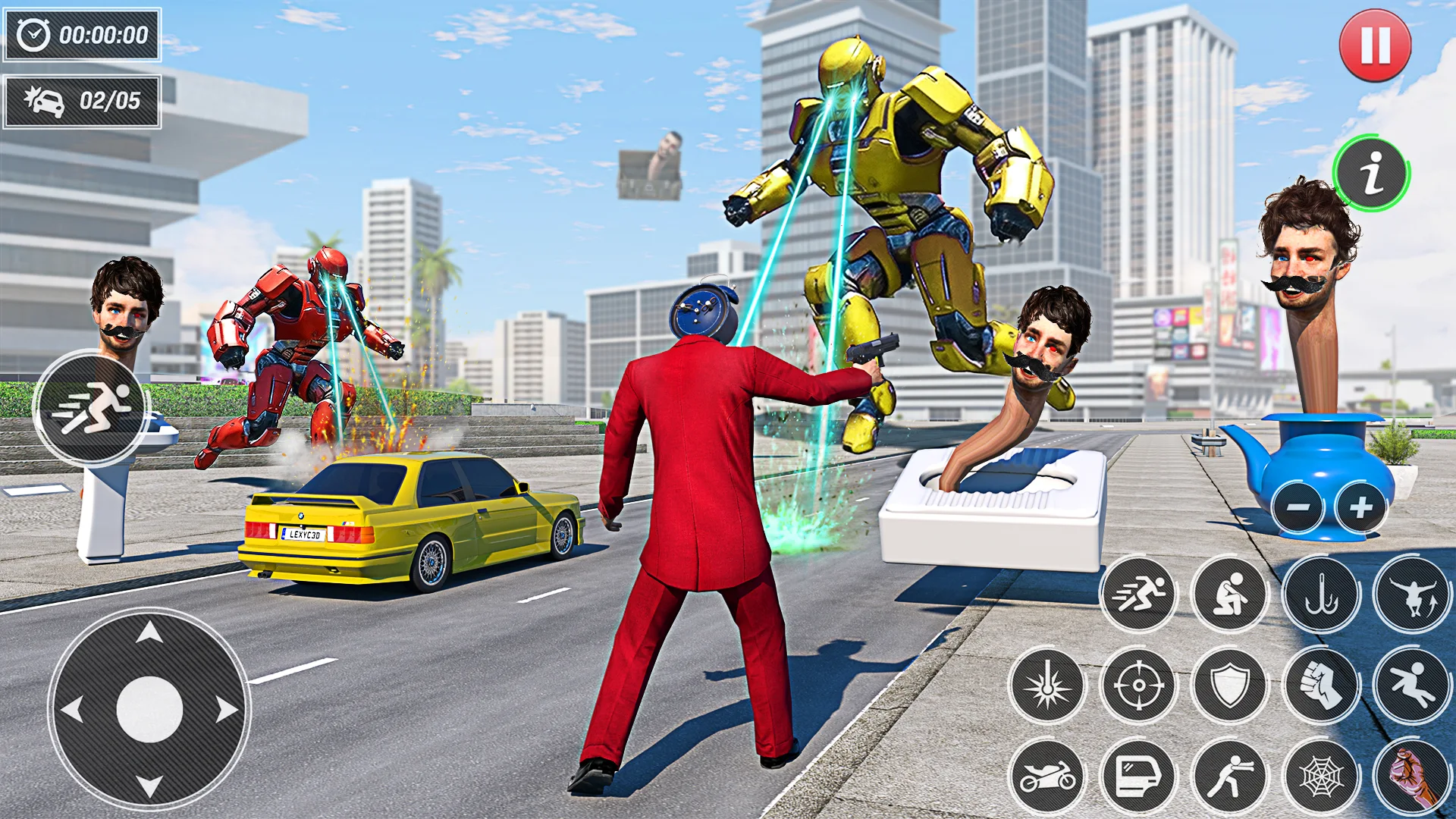 Toilet Games-3D Toilet Monster Screenshot 13