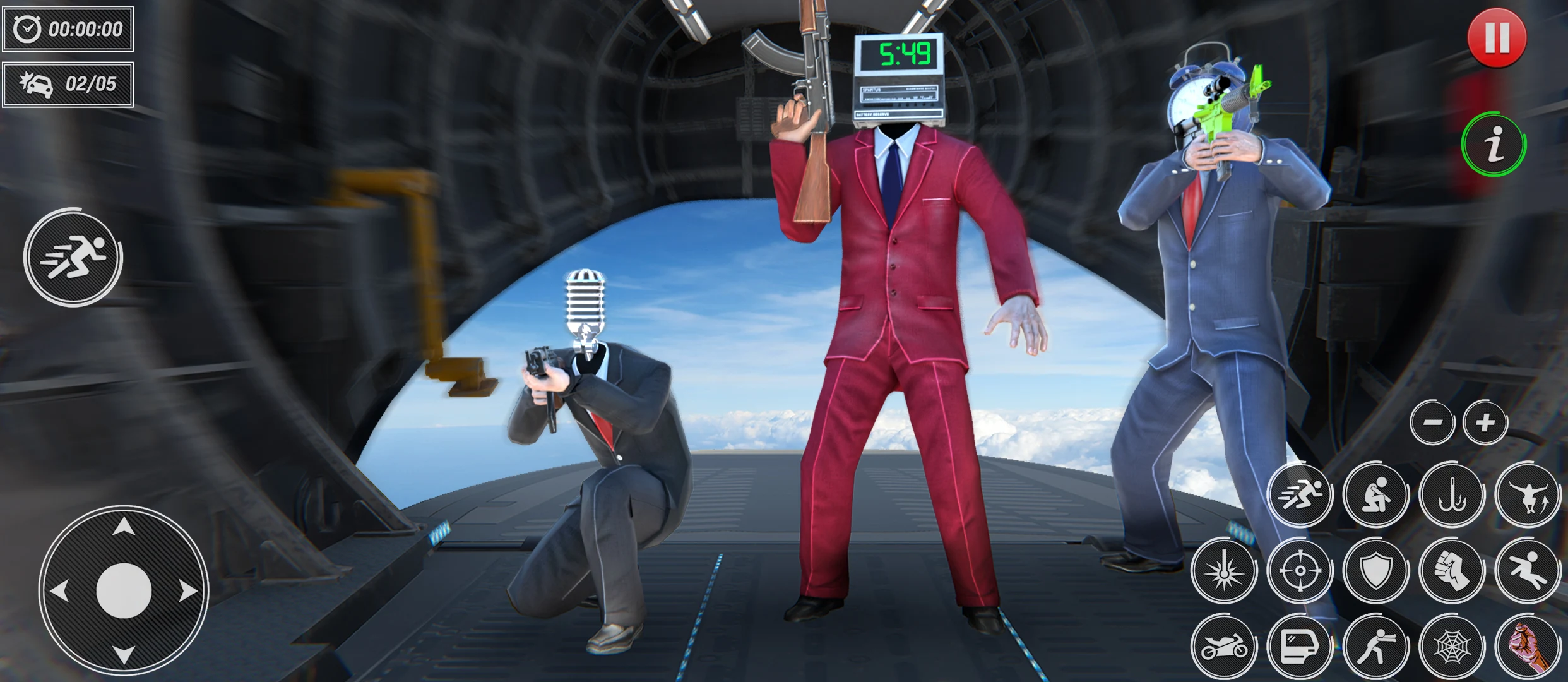 Toilet Games-3D Toilet Monster Screenshot 9