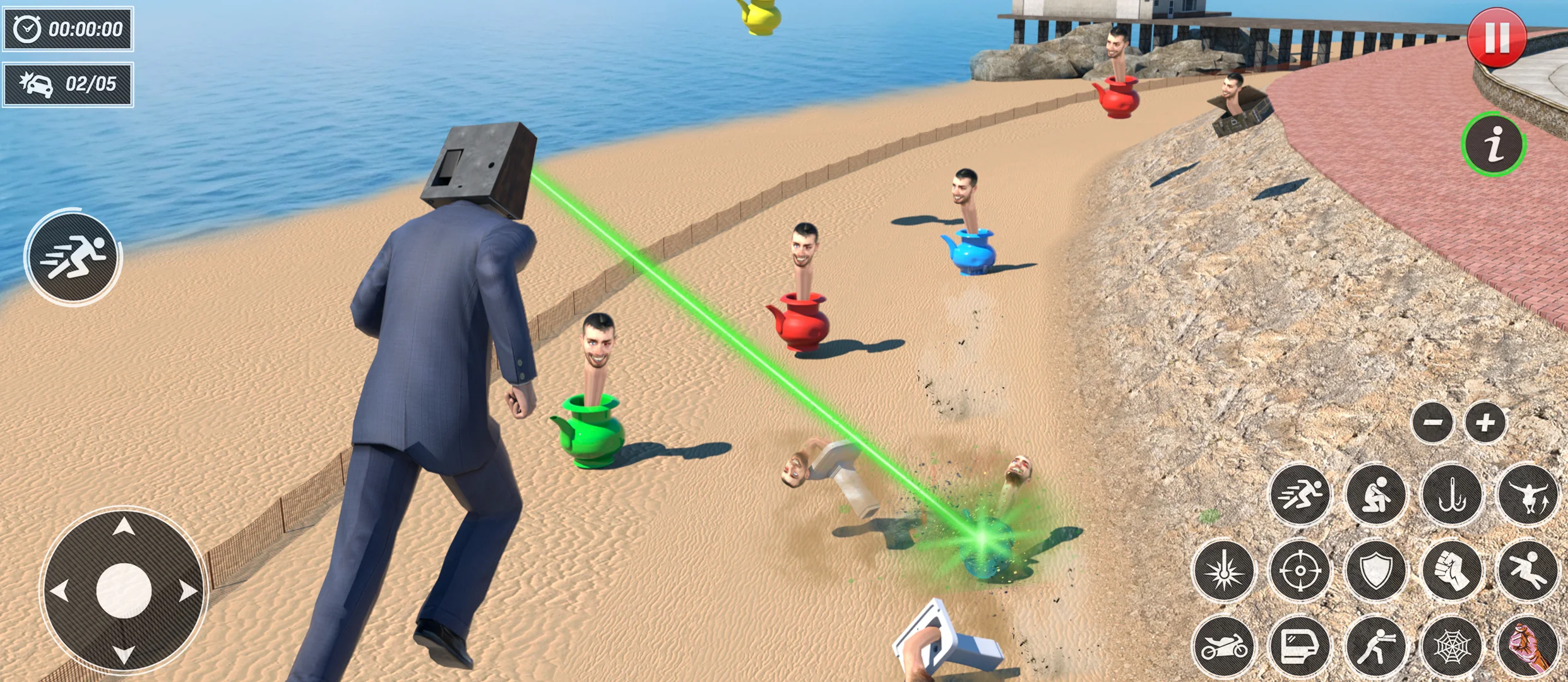 Toilet Games-3D Toilet Monster Screenshot 10