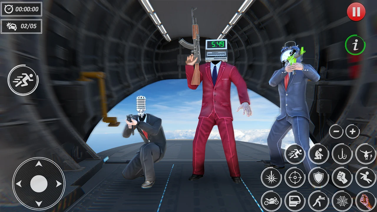 Toilet Games-3D Toilet Monster Screenshot 4