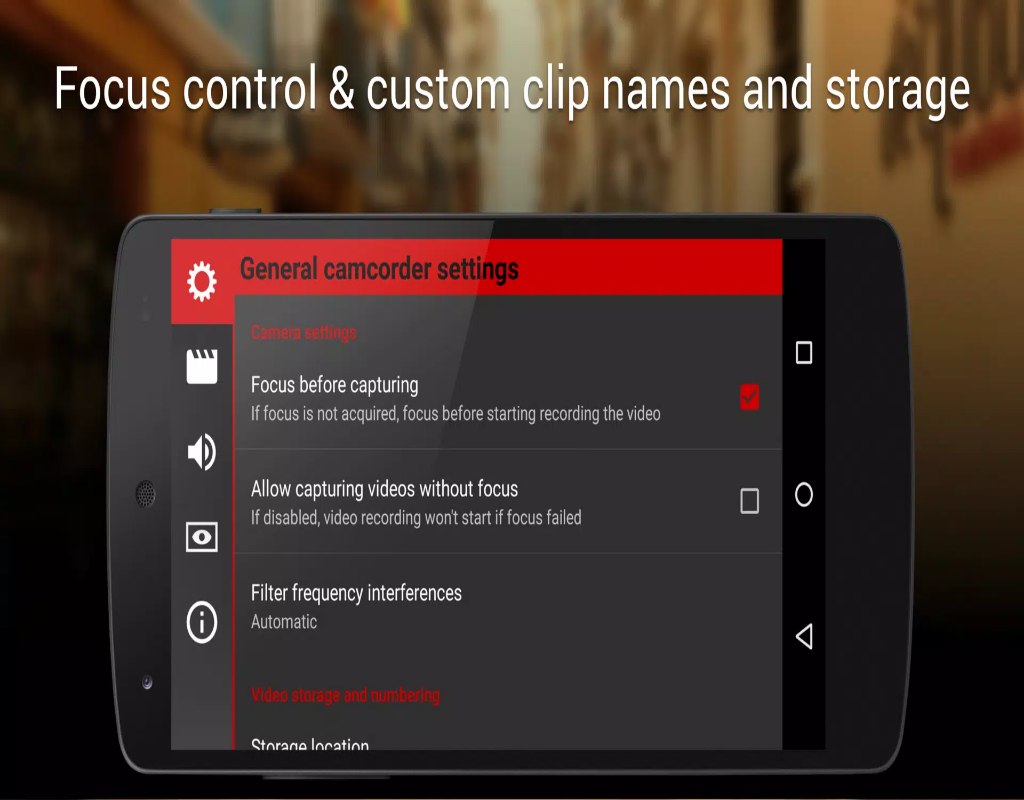 Cinema FV-5 Screenshot 1