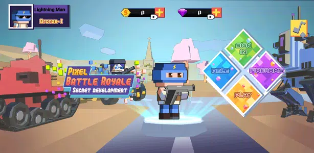 Pixel Battle Royale Screenshot 1