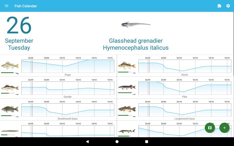 Fish Planet Calendar Screenshot 7