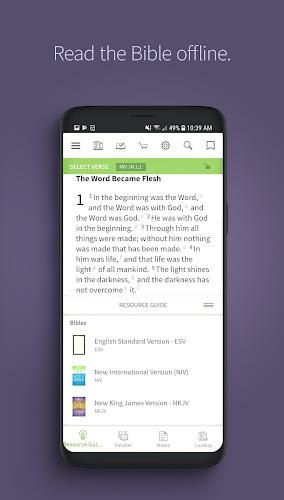 NIV Bible App by Olive Tree Screenshot 1