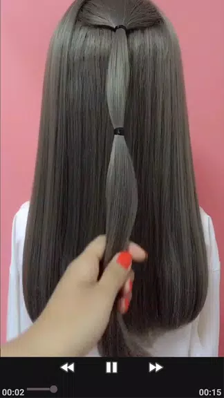 Girls Hairstyles Step By Step Screenshot 4