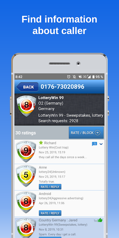 tellows Screenshot 3