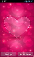 Love Hearts Live Wallpaper Screenshot 5
