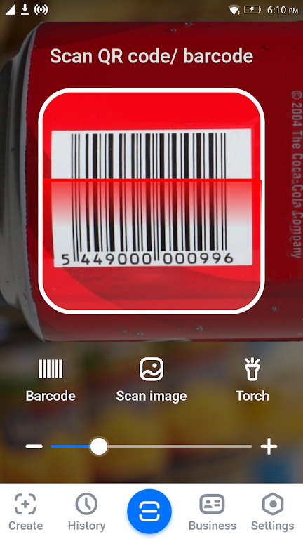 QR Code Reader Barcode Scanner Screenshot 2