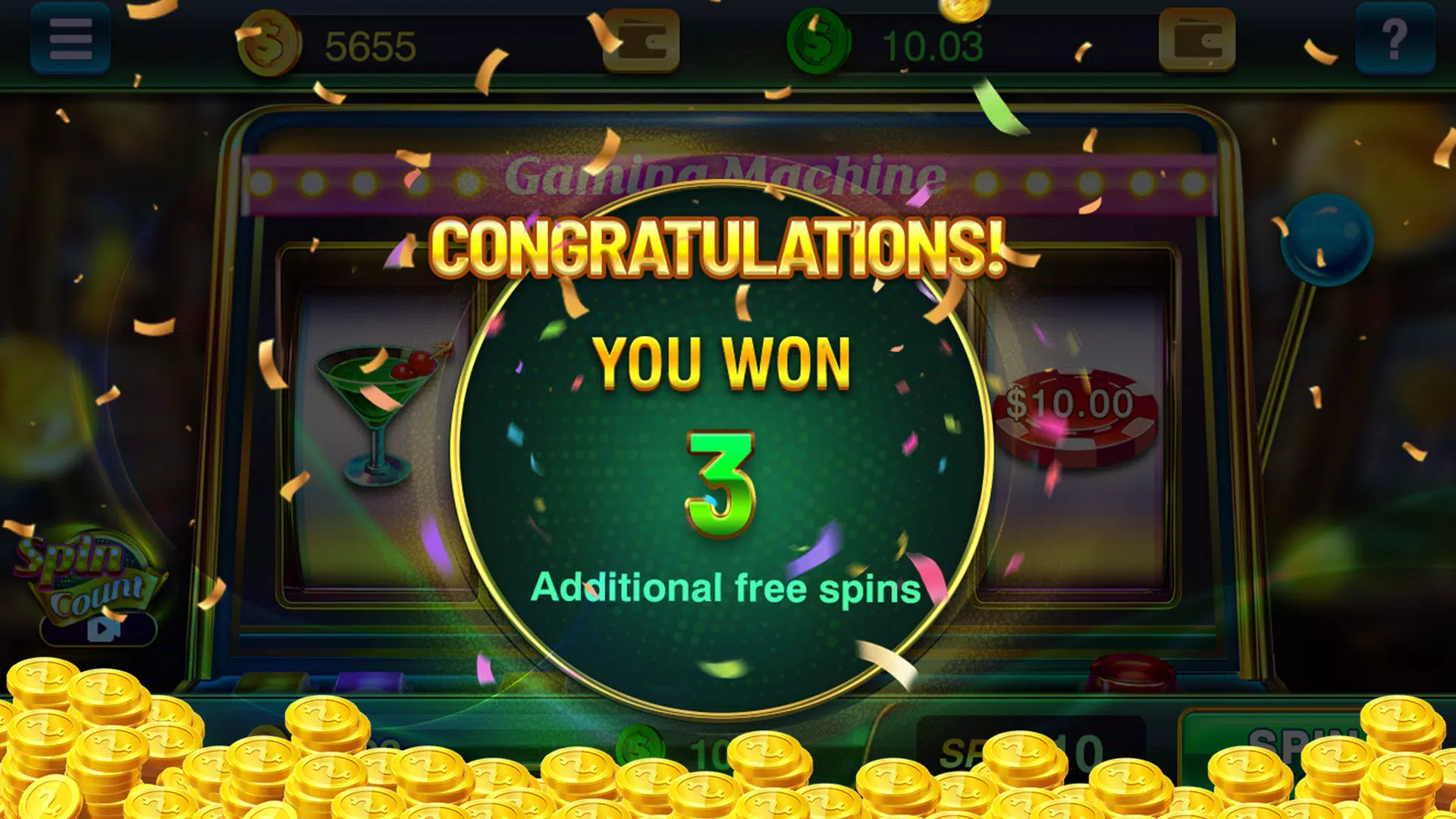 Golden Spin Empire Screenshot 1