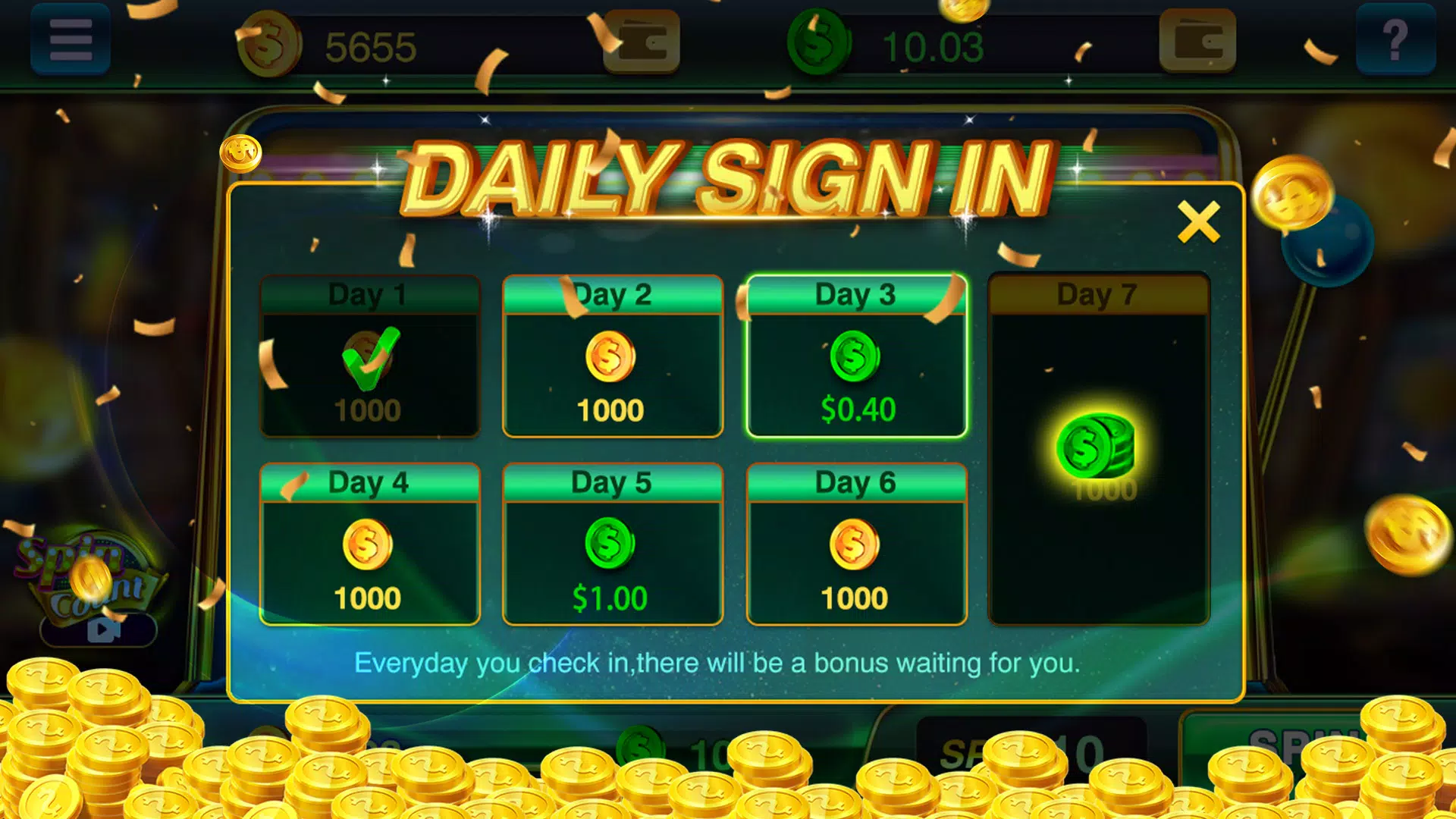 Golden Spin Empire Screenshot 2
