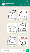 Flork Stickers memes WASticker Screenshot 7