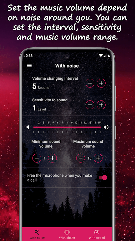 Noise cancellation with music Screenshot 2