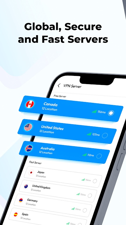 Speed VPN - Secure VPN Proxy Screenshot 2