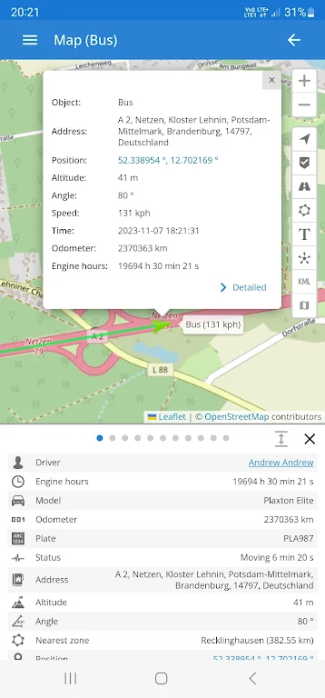 GPS Server Mobile Screenshot 1