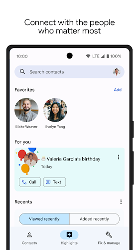 Contacts Screenshot 5