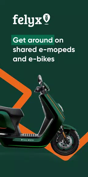 felyx e-moped sharing Screenshot 1