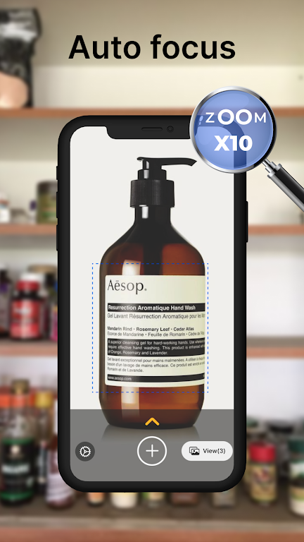 Magnifying Glass: Magnifier Screenshot 2