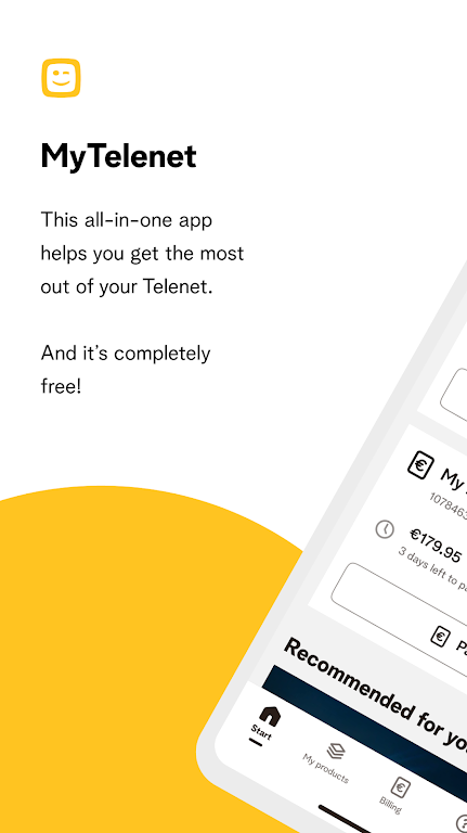 MyTelenet Screenshot 1