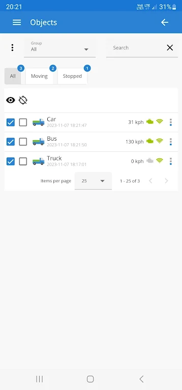 GPS Server Mobile Screenshot 2