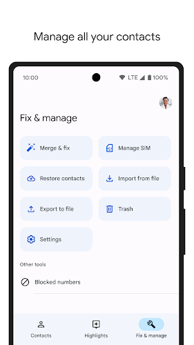 Contacts Screenshot 6