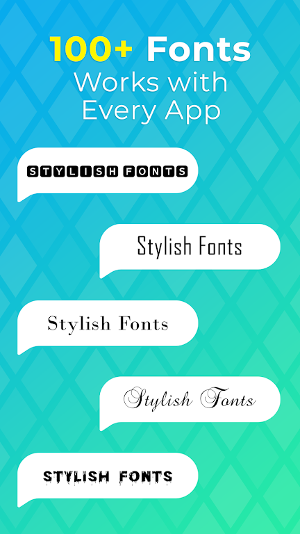 Stylish Text : Fonts Keyboard Screenshot 1