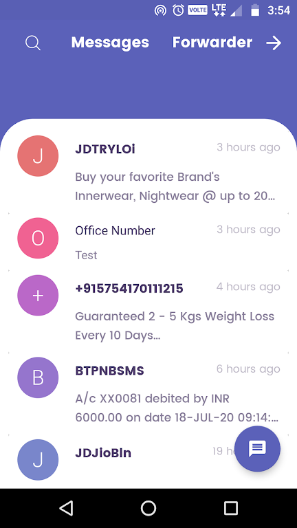 SMS Forwarder: Messages + More Screenshot 1