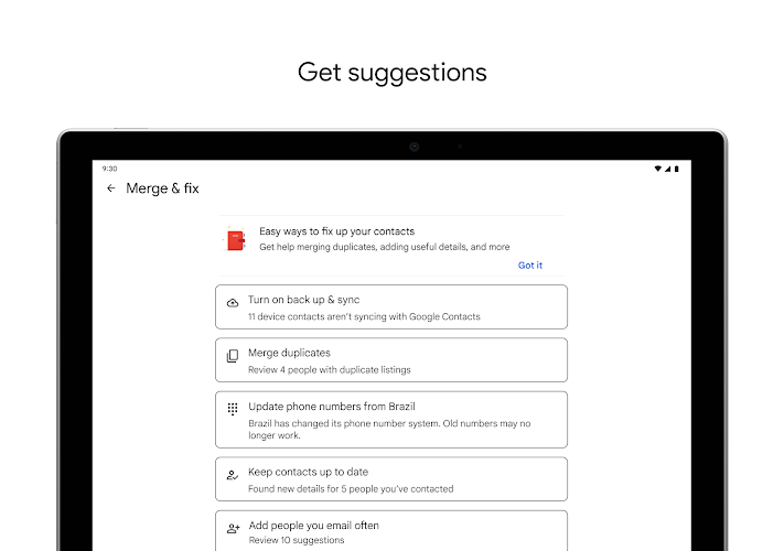 Contacts Screenshot 10