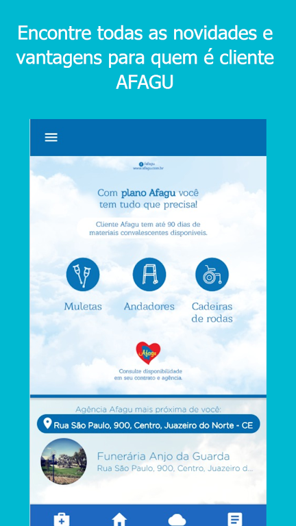 App Afagu Screenshot 1