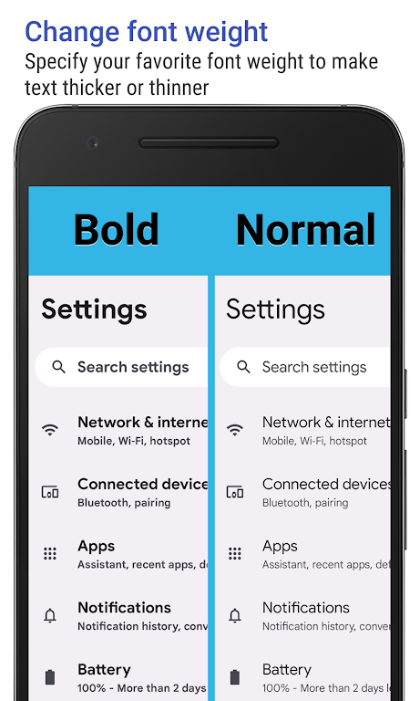 Big Font Screenshot 2