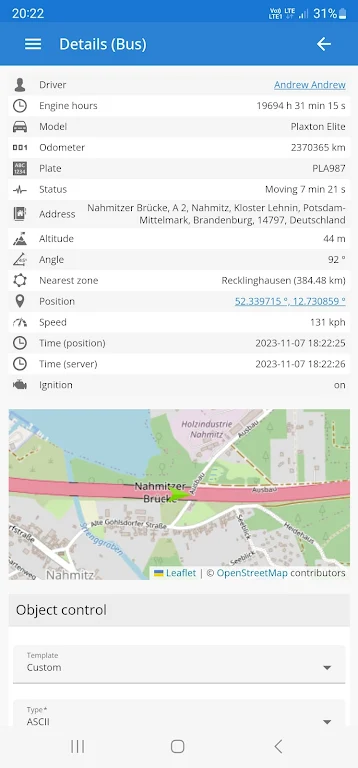 GPS Server Mobile Screenshot 3