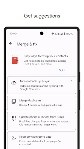 Contacts Screenshot 7