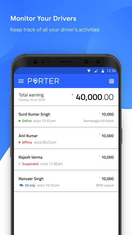 Porter Owner Assist Screenshot 2