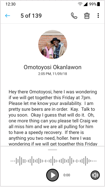 My Visual Voicemail Screenshot 3