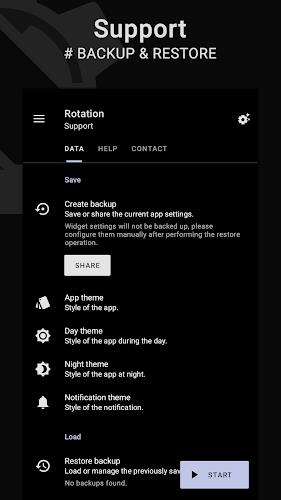 Rotation | Orientation Manager Screenshot 8