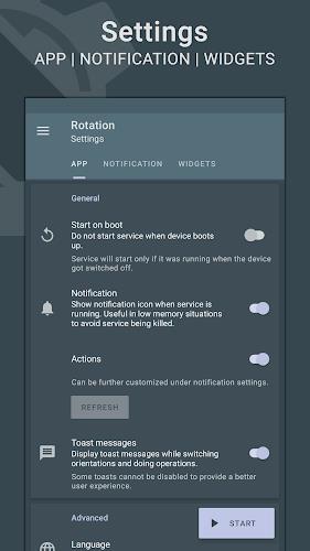 Rotation | Orientation Manager Screenshot 4