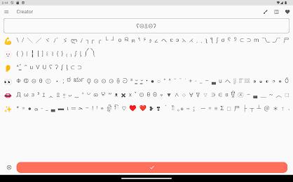 Kaomoji Japanese Emojis Smiley Screenshot 17