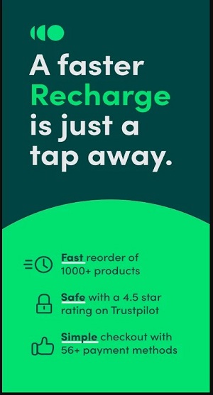 Recharge.com Screenshot 1