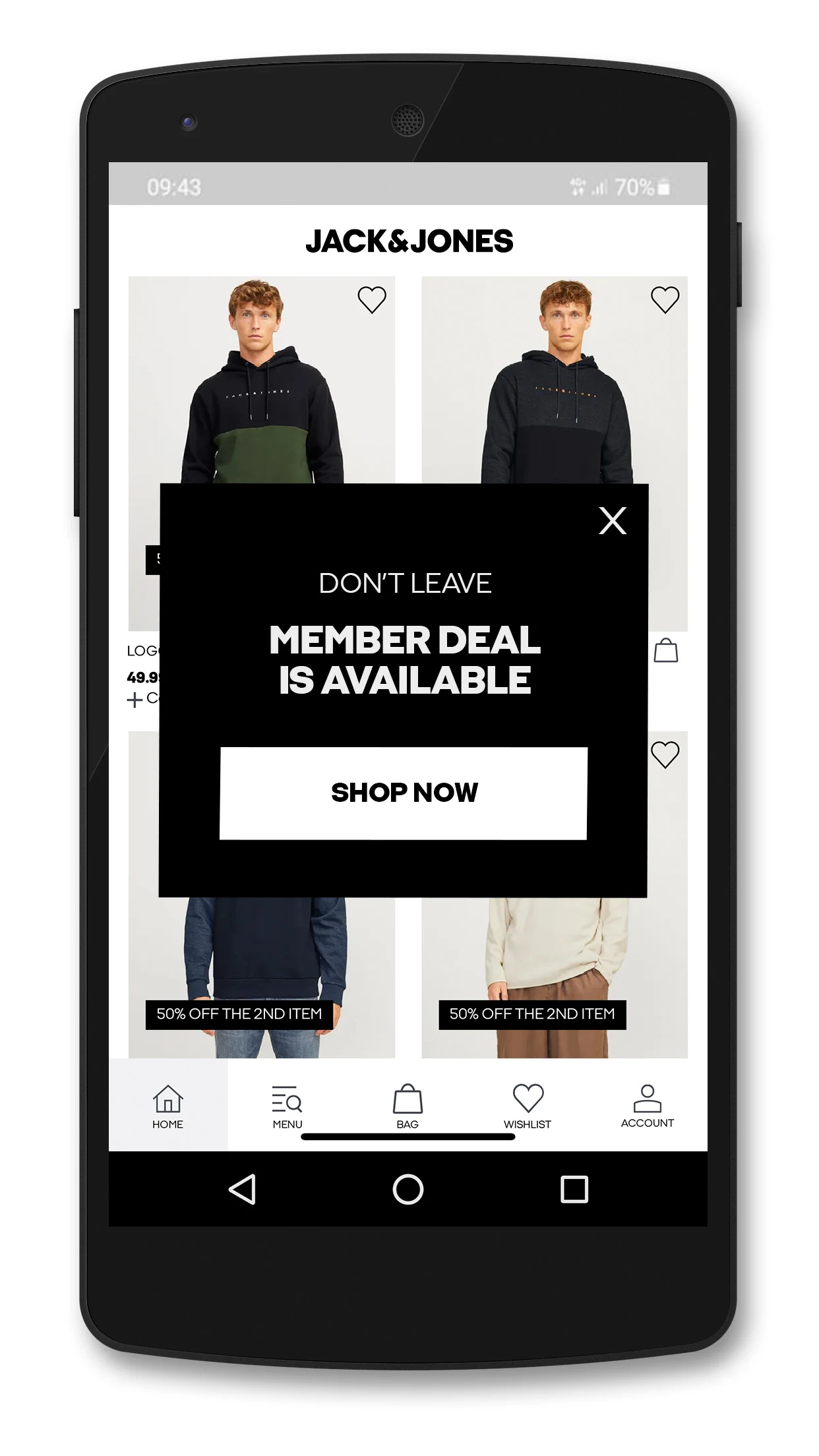 JACK & JONES Screenshot 2