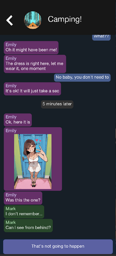 My NTR Girlfriend Goes Camping! Screenshot 2