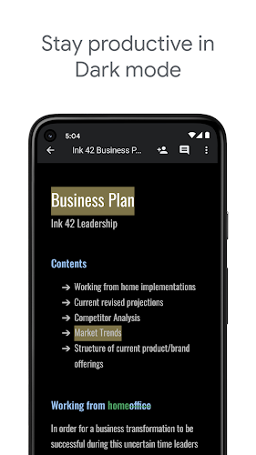Google Docs Screenshot 5