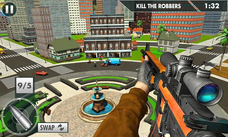 City Sniper Shooter Mission Screenshot 1