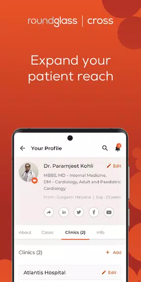 RoundGlass Cross for Doctors Screenshot 4