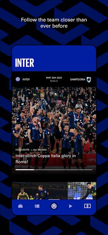 Inter Official App Screenshot 1