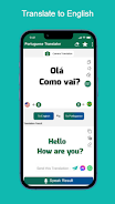 Portuguese English Translator Screenshot 3