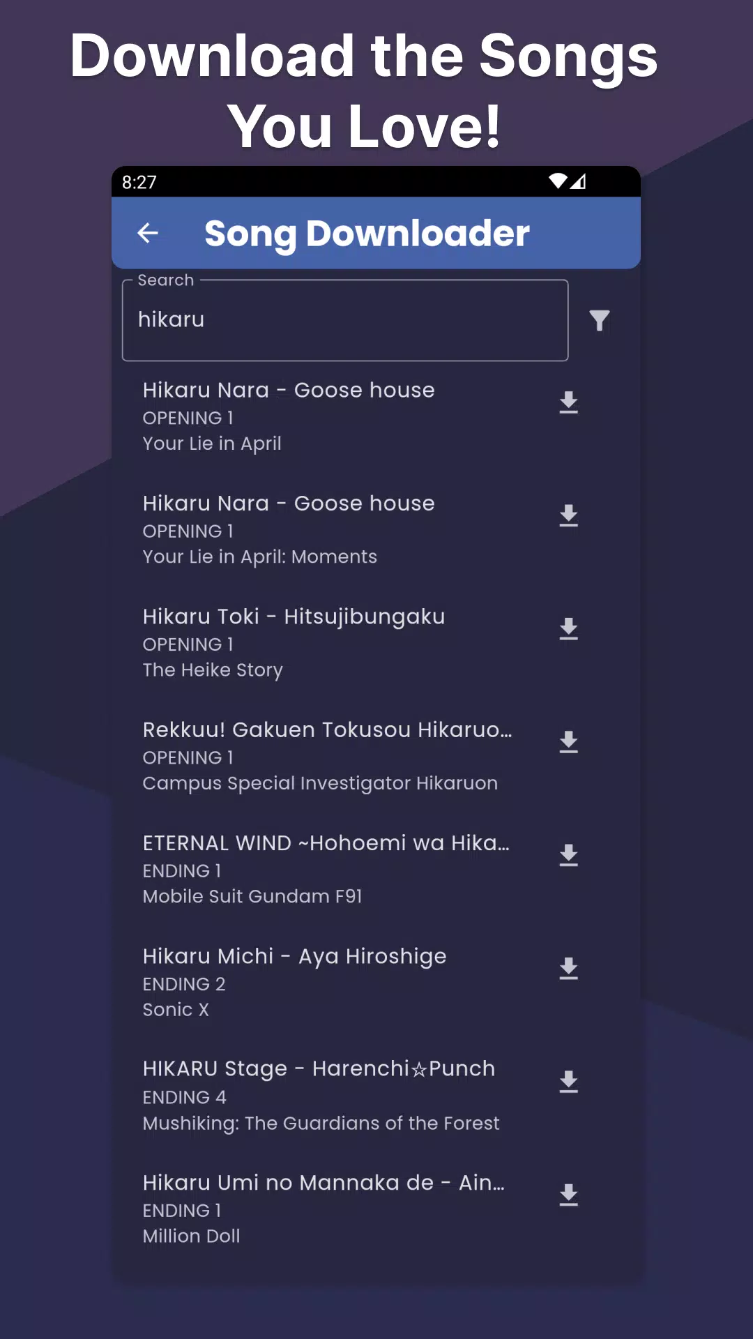 Anime Song Quiz Screenshot 2