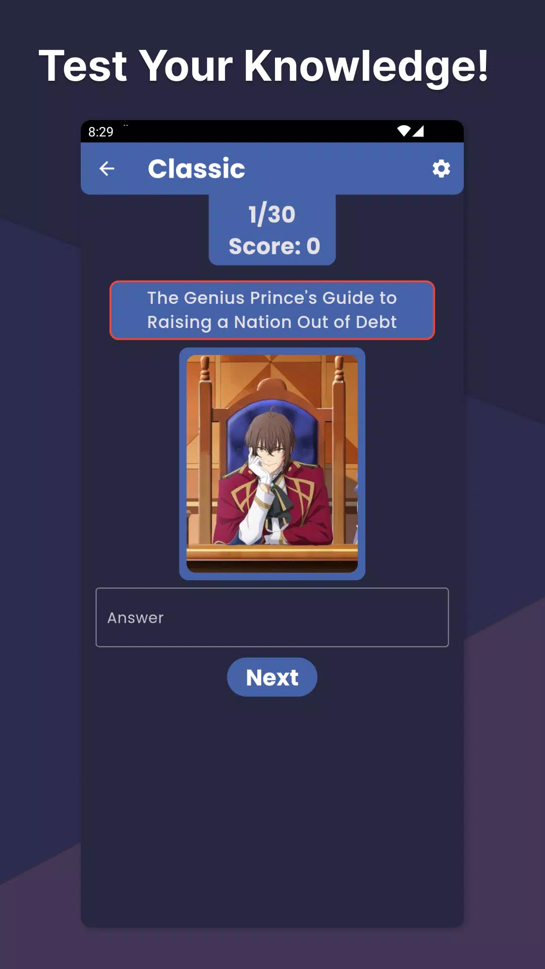 Anime Song Quiz Screenshot 3