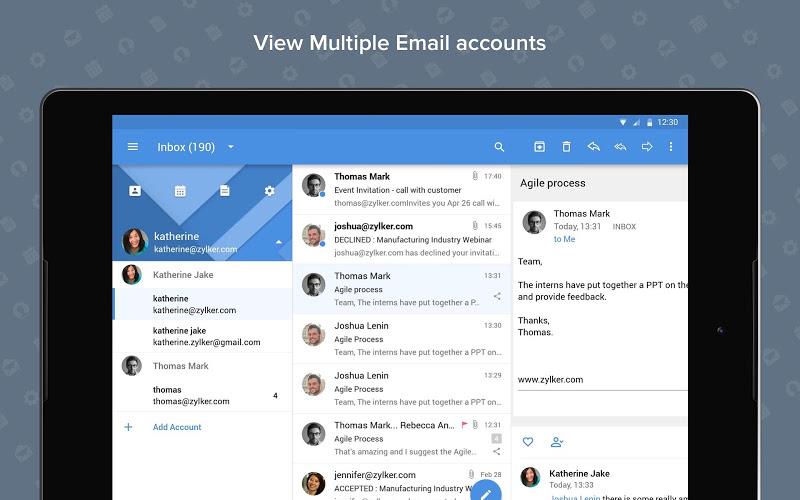 Zoho Mail - Email and Calendar Screenshot 14